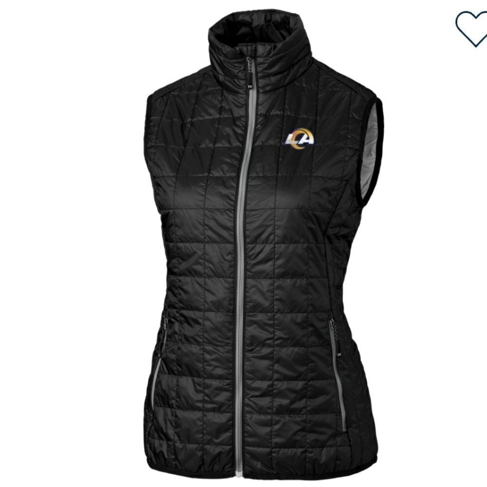 2637 NWT Los Angeles Rams Cutter & Buck Rainier PrimaLoft Eco Insulated Full XXL